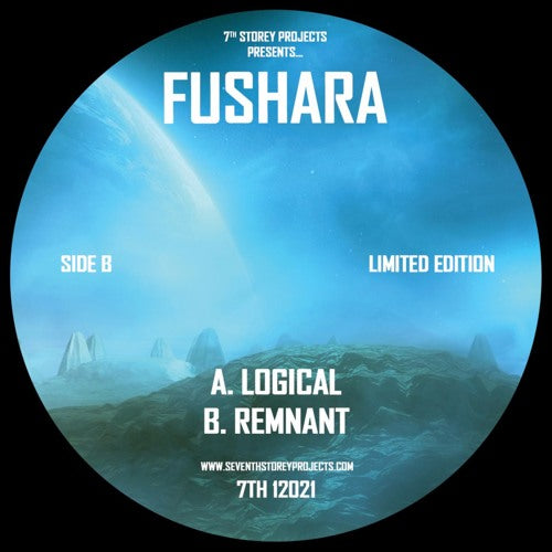 Label Art of From Fushara - Logical / Remnant, limited edition 12" black vinyl release on 7th Storey Projects