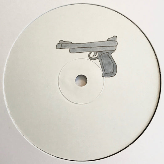 Label Art of Coco Bryce - Gunna / A New Mind, limited edition 10" black vinyl release on 7th Storey Projects
