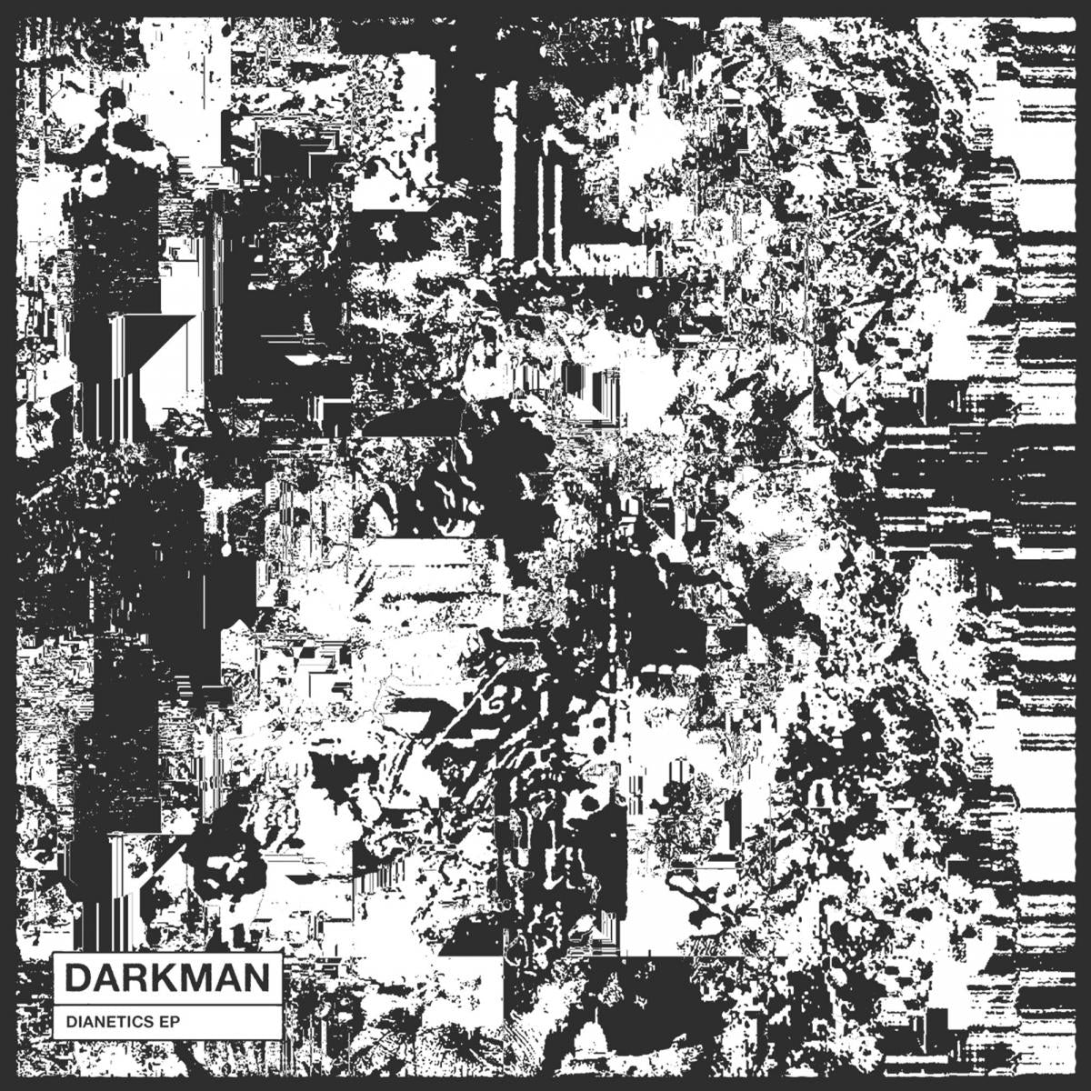 Cover art of Darkman - Dianetics EP, 12" black vinyl released on 8205 Recordings