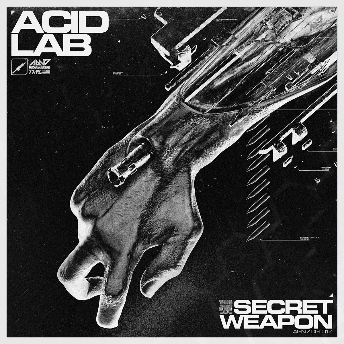 Cover Art of Acid Lab & Scale - Secret Weapon on AGN7 Records