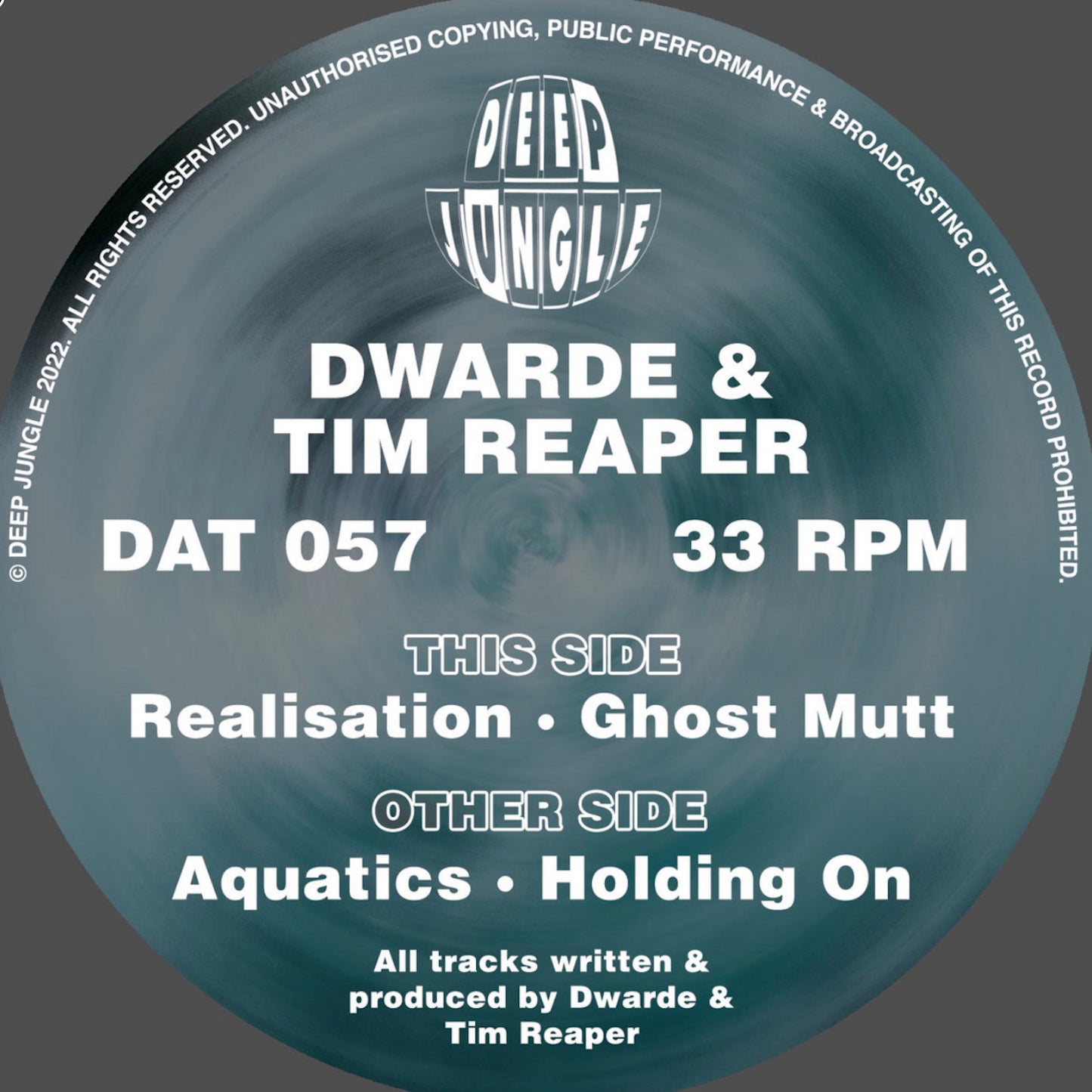 label art of Dwarde & Tim Reaper - Aquatics EP