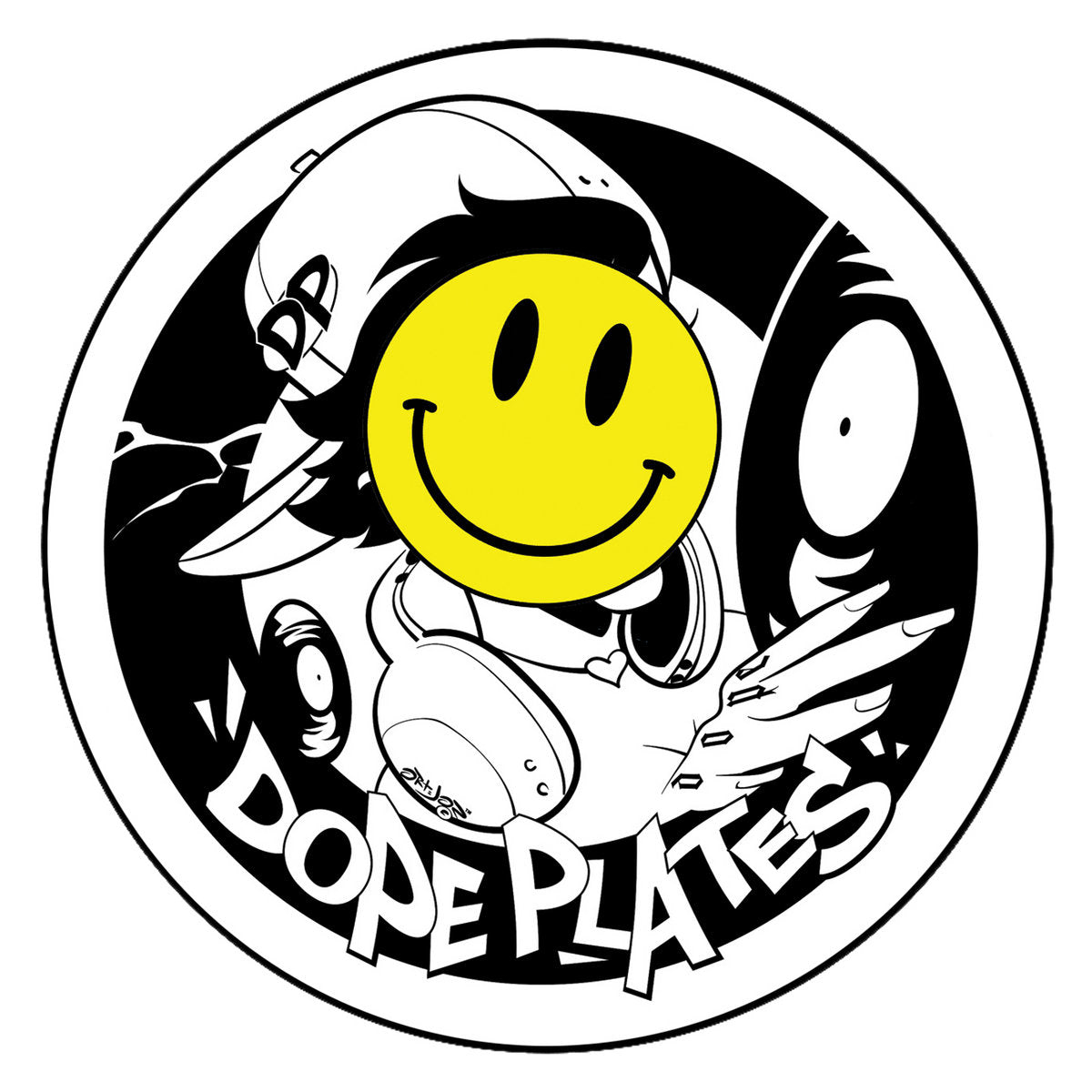 Label Art of Dexta & Pepsi Slammer – Heater EP, limited edition 12" yellow vinyl released on Dope Plates