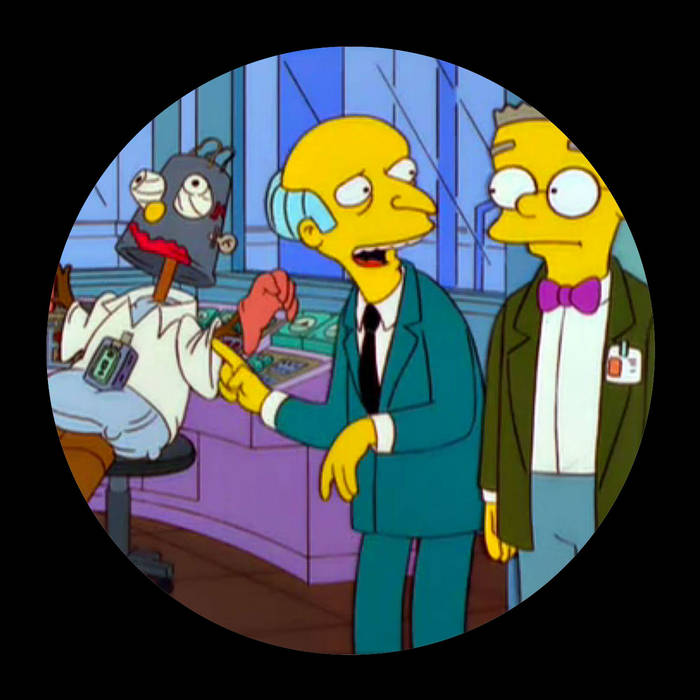 Label Art of Tim Reaper & Dwarde - Globex Corp Volume 3, limited edition 12" black vinyl release on 7th Storey Projects