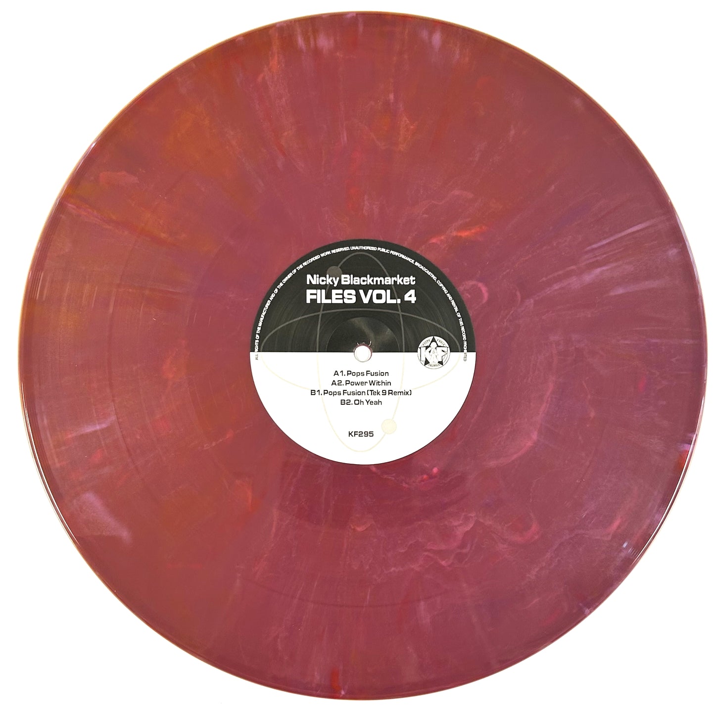 Nicky Blackmarket - Files Volume Four - vinyl release on Kniteforce Records