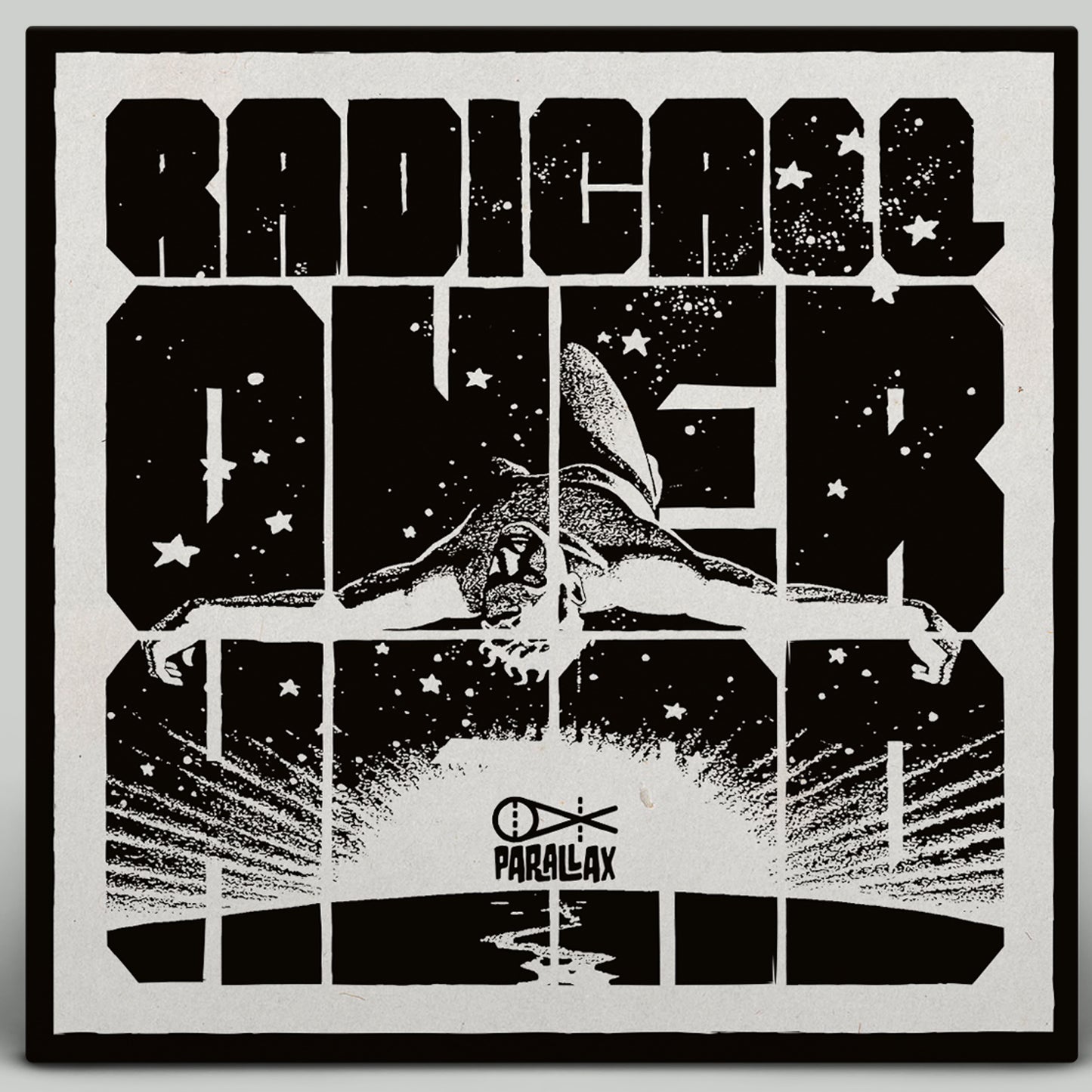 sleeve art of Radicall - Overhead EP - double 12" release on Parallax Recordings