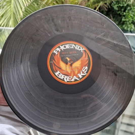 Matt Bass - Horrorcore EP on limited edition 12-inch Black Splatter Vinyl from Phoenix Breaks