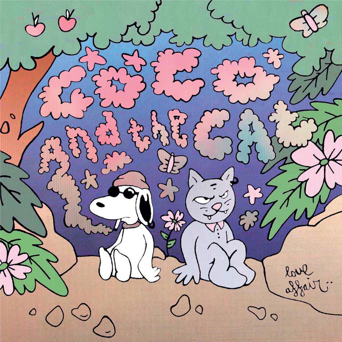 Cover art of Coco Bryce & Tommy The Cat – Coco And The Cat, 12" black vinyl release on PRSPCT RVLT