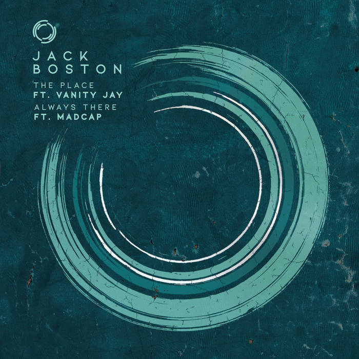 Cover art of Jack Boston – The Place / Always There, 12" black vinyl release on Symmetry Recordings