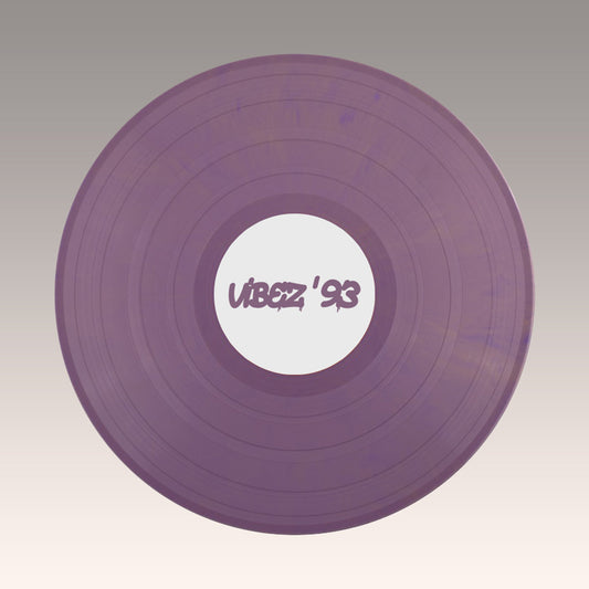 Blade - Evil Forces EP, on limited edition 12" purple and gold Vinyl from Vibez '93