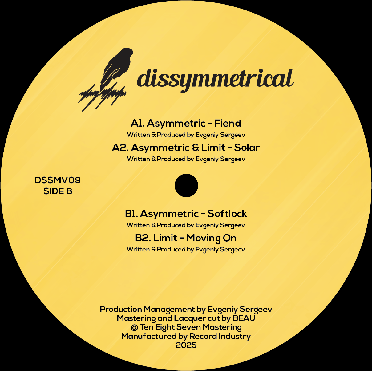 Asymmetric & Limit - Fiend EP - 12" Vinyl
