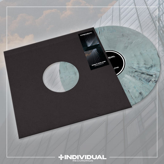 Dom & Roland - Reimagination - 12" blue and grey marbled vinyl release on Individual Recordings