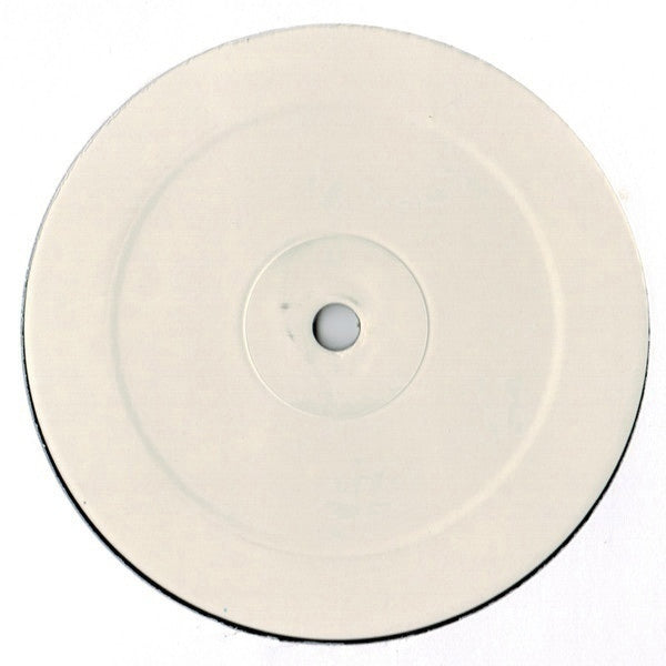 White record centre label from Response & Pliskin / The Drowning World - Last Breath / Core Dreaming - vinyl release on OKBRON