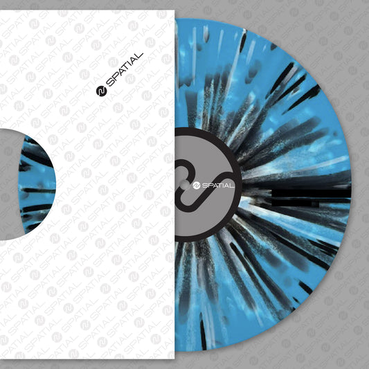ASC - Cause and Effect - 12" Blue/Black Splatter Vinyl release on Spatial