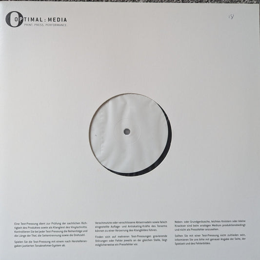 test press copy of Fushara - Ascention / Nerve - 12" vinyl release on 7th Storey Projects 