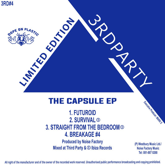 label art of Noise Factory – The Capsule EP, 12" vinyl release on 3rd Party