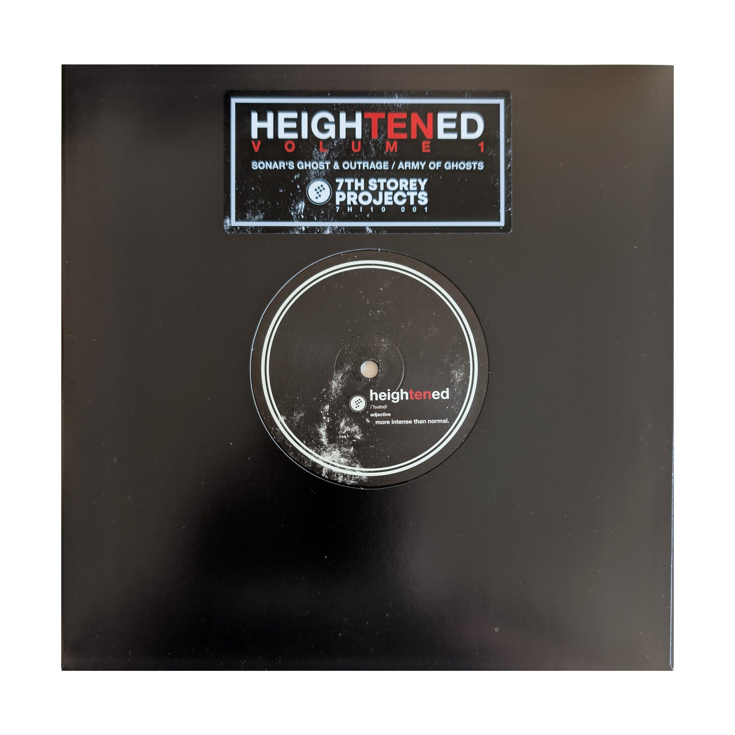 Sonar's Ghost & Outrage / Army Of Ghosts – Heightened Volume 1 – 10" Vinyl (Red/Black Smoke & Black Editions)