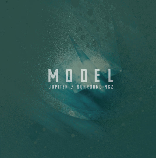 Cover art of Model - Jupiter / Surroundingz, 12-inch black vinyl release on 7th Storey Recollective