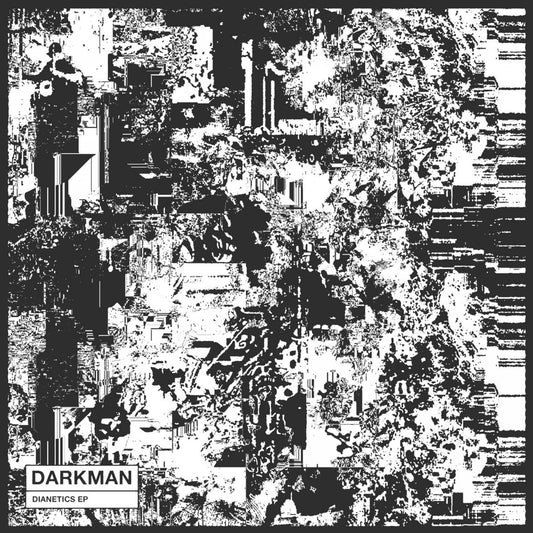 Cover art of Darkman - Dianetics EP, 12" black vinyl released on 8205 Recordings