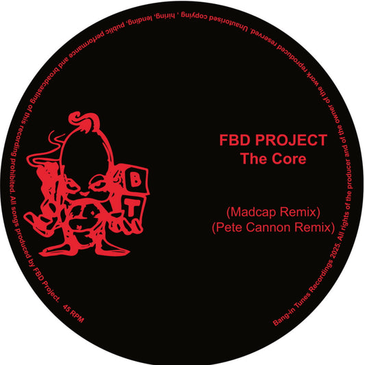 FBD Project - The Remixes 2025 - 2 x 12" Red Smoked Vinyl / Pop Up Sleeve