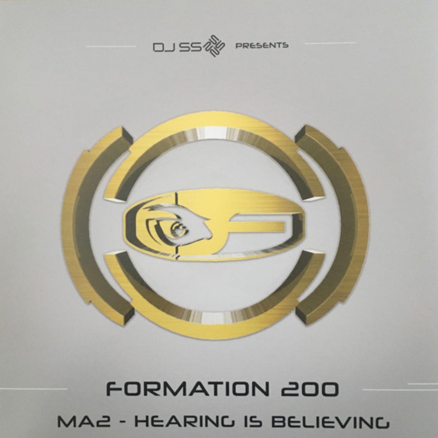 sleeve art of MA2 - Formation 200 - Hearing Is Believing - vinyl release on Formation Records