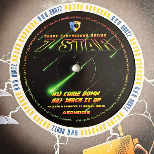 7 Stars - Come Down / Jarck It Up - 12" Vinyl