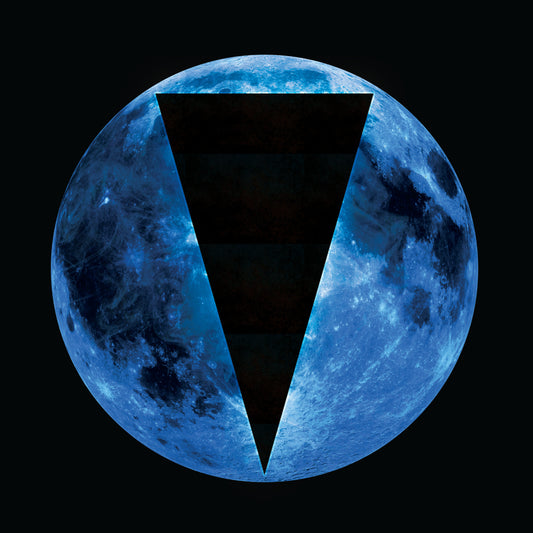 A side Label Art of From Acen – Trip II The Moon - Part 1, 12-inch blue vinyl release on Kniteforce Records