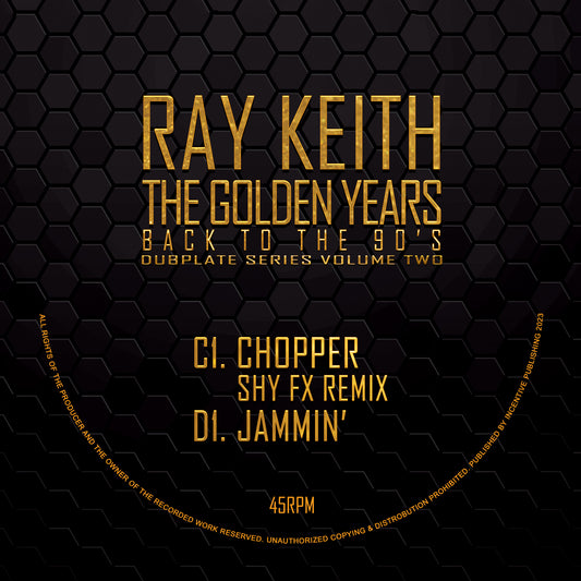 Label art for Ray Keith - The Chopper (Shy Fx Remix) / Jammin EP - 12" Vinyl release on Kniteforce Records