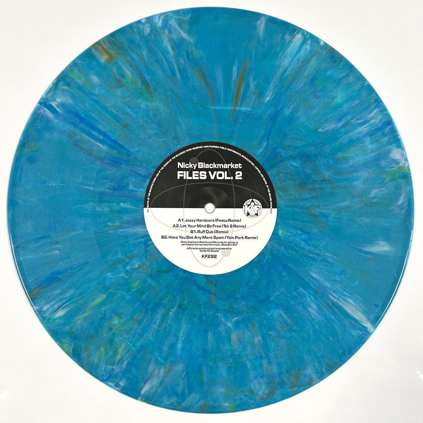 Nicky Blackmarket - Files Volume Two - vinyl release on Kniteforce Records