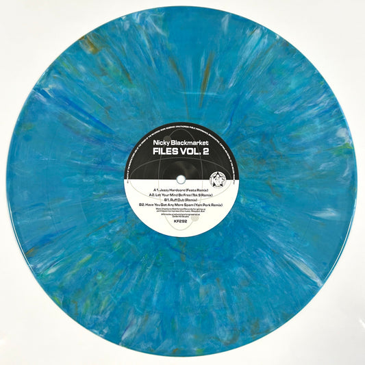 Nicky Blackmarket - Files Volume Two - vinyl release on Kniteforce Records
