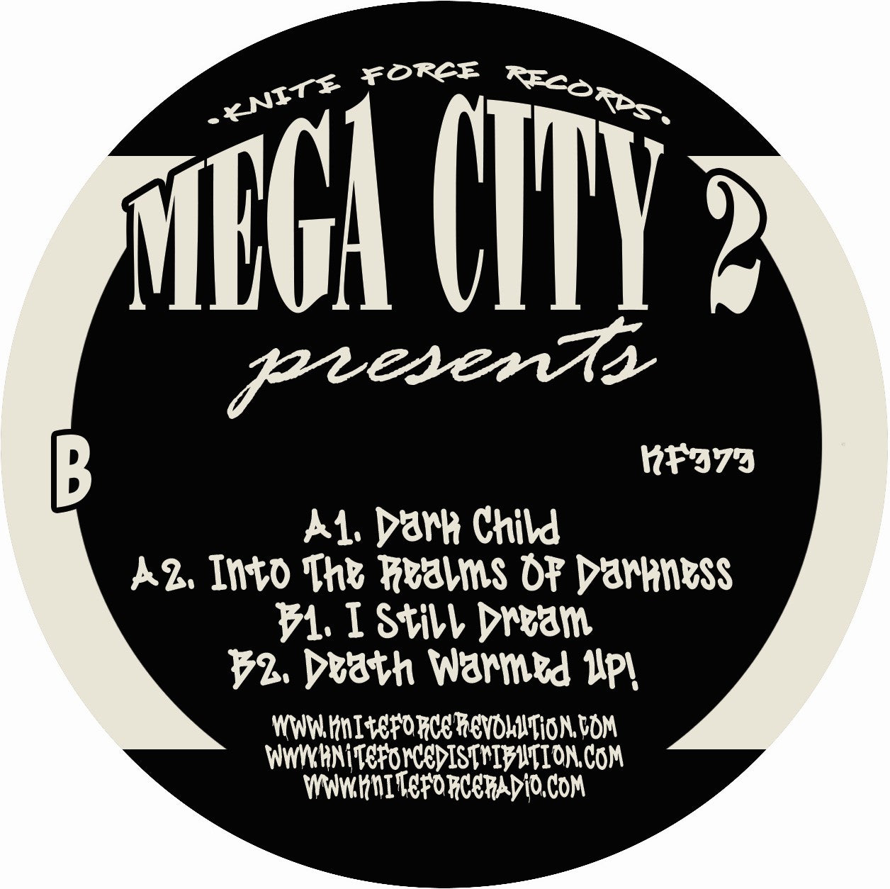 label art of Mega City 2 - Demons By Daylight EP