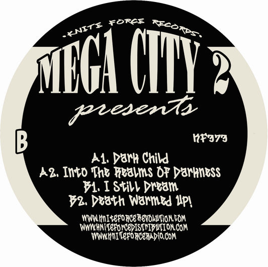 label art of Mega City 2 - Demons By Daylight EP