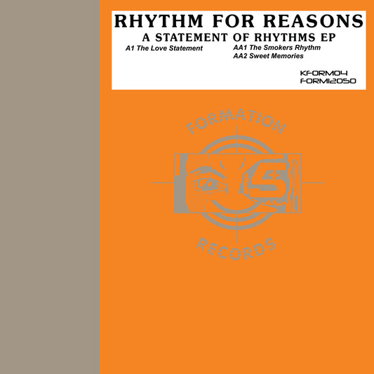 Rhythm For Reasons - A Statement Of Rhythms EP - 12" Vinyl