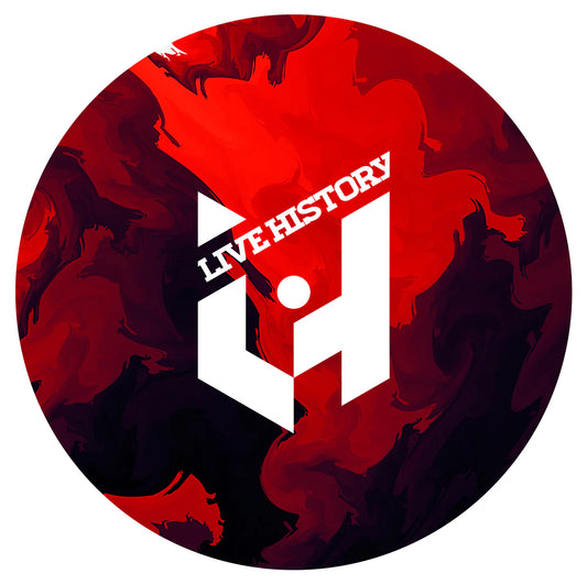 Label Art of Various – Time Forward / Good Time Tonight / Melancholy / We Can’t Handle, limited edition 12" red vinyl released on Live History Records