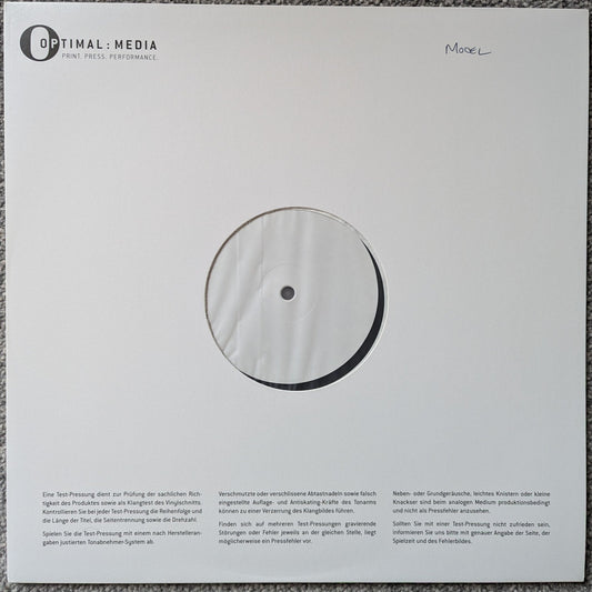 test press of Model - Jupiter / Surroundingz - 12" Vinyl release on 7th Storey Projects