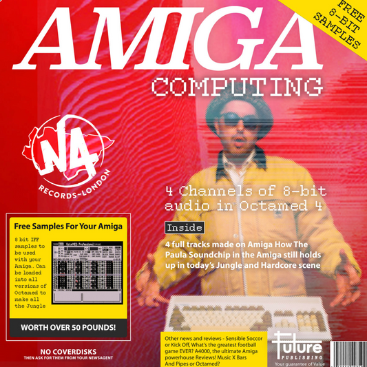 Cover art of Pete Cannon - The 8-Bit Shift EP - 12" vinyl release on N4 Records