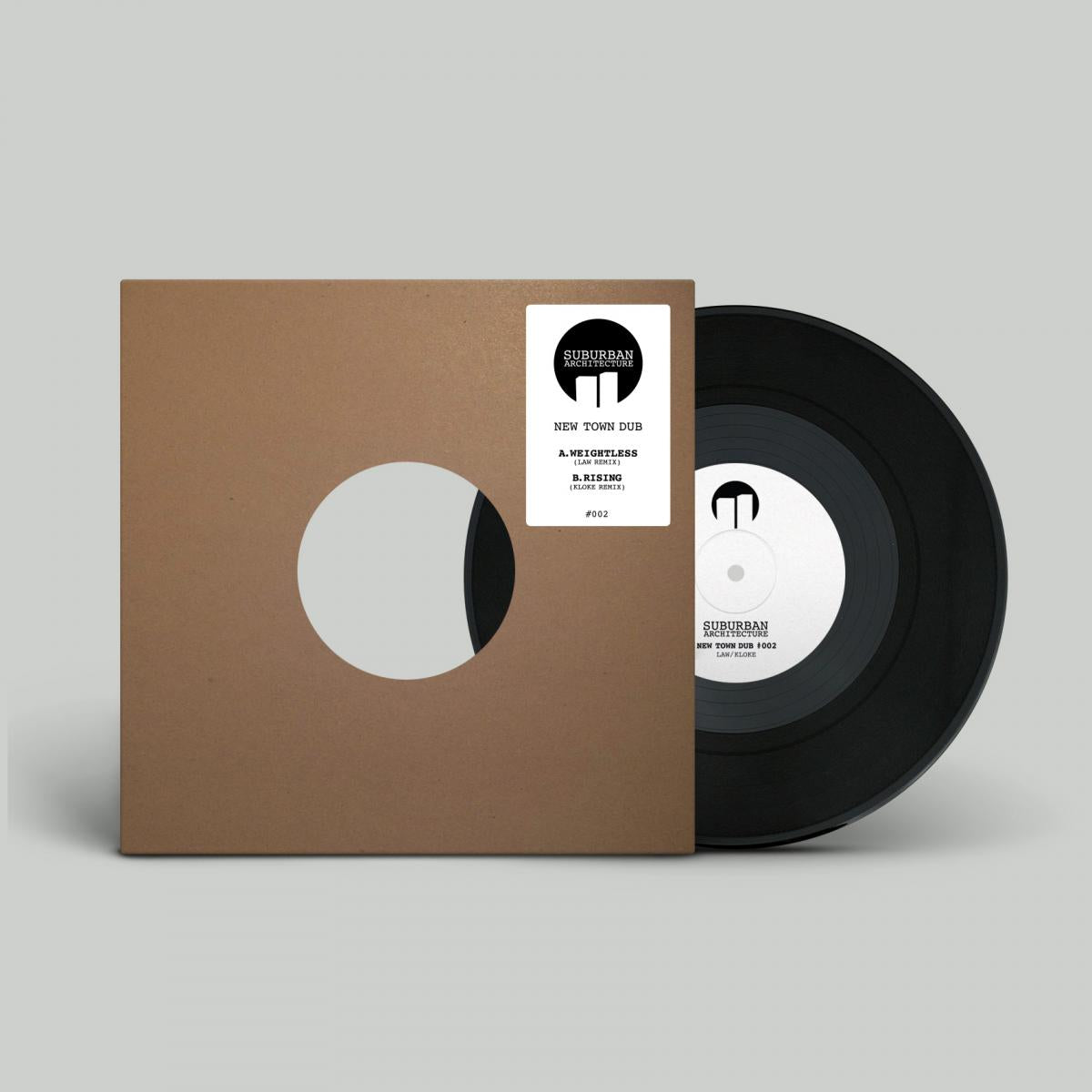 New Town Dubs 002 - 10" vinyl release on Suburban Architecture