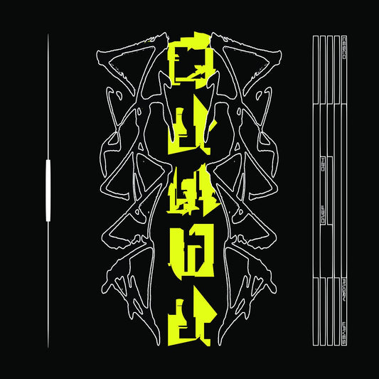 Cover art of Cesco - Angry Waves EP, 12" black vinyl released on 1985 Music