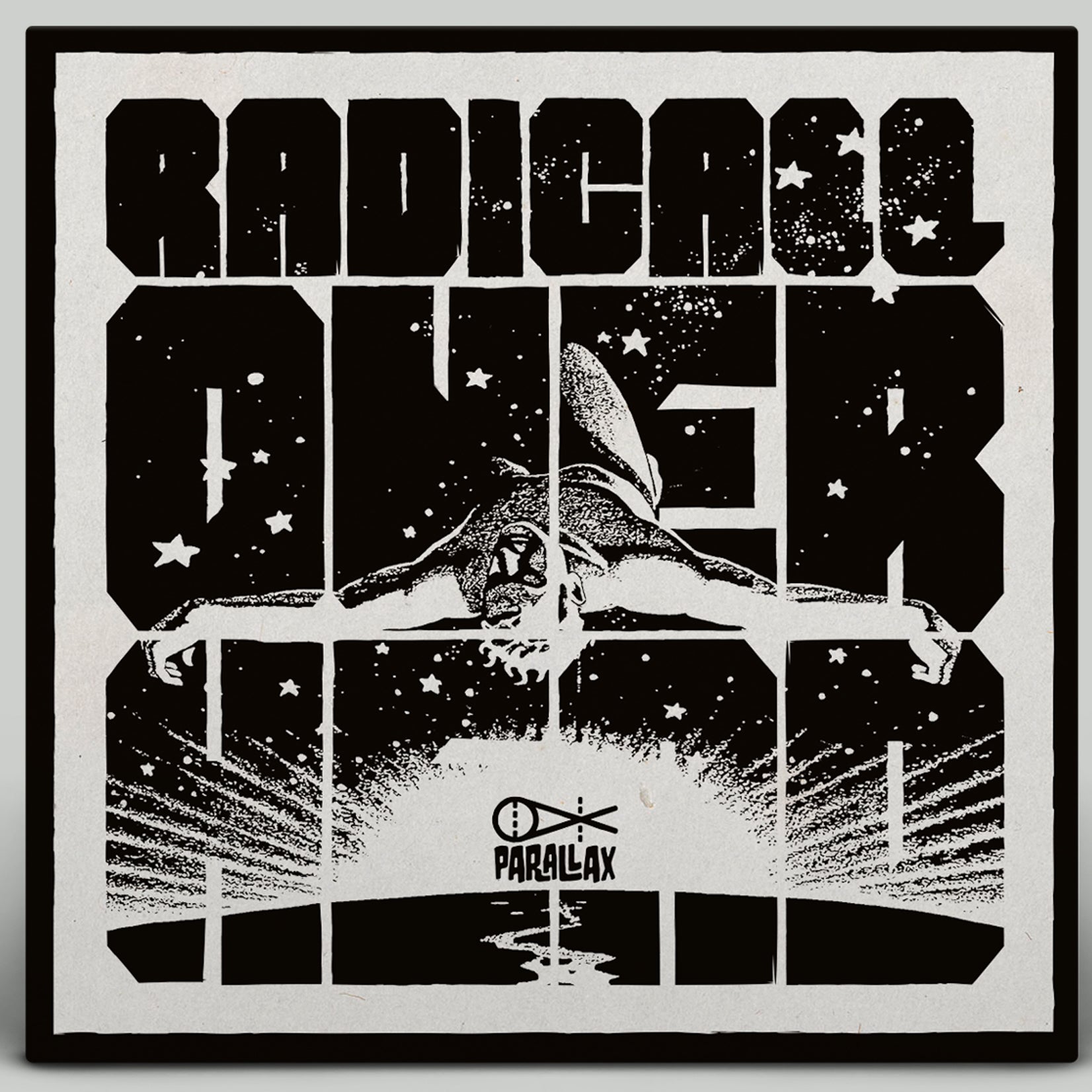 sleeve art of Radicall - Overhead EP - double 12" release on Parallax Recordings