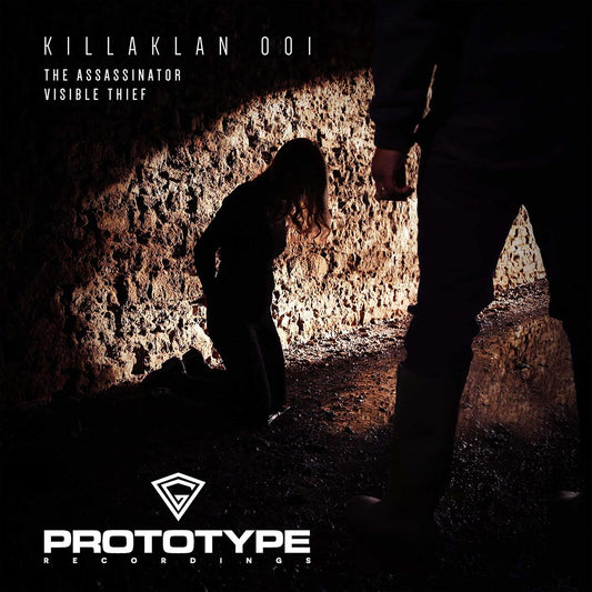 Cover art of Killaklan 001 – The Assassinator / Visible Thief, 12" black vinyl released on Prototype Recordings