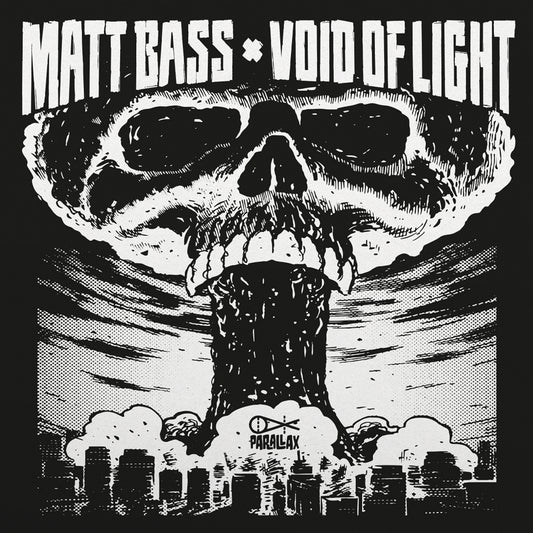 sleeve art of Matt Bass - Void Of Light - 12" Vinyl release on Parallax Recordings