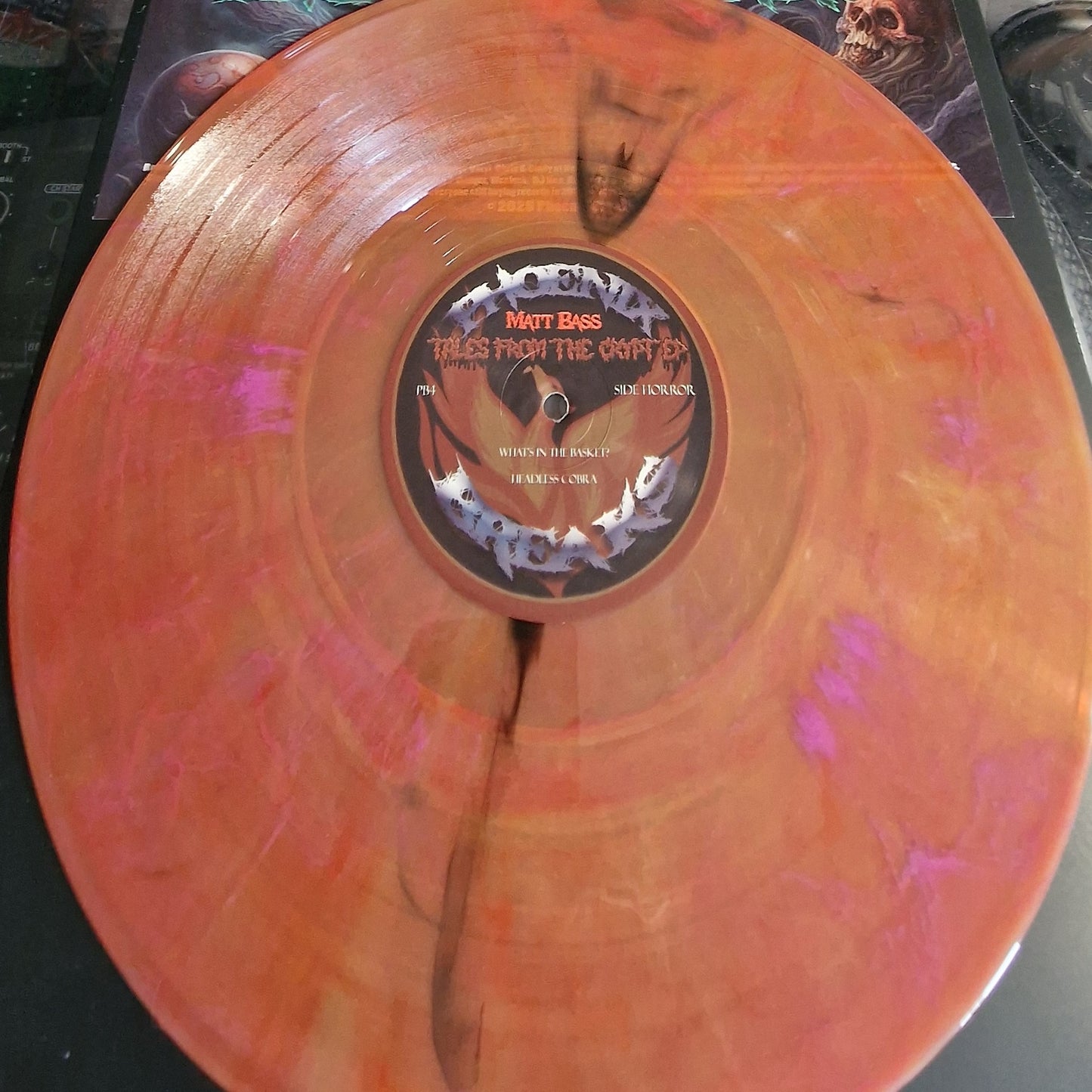 Matt Bass - Tales From The Crypt EP - Peach or Gold Marbled 12" Vinyl