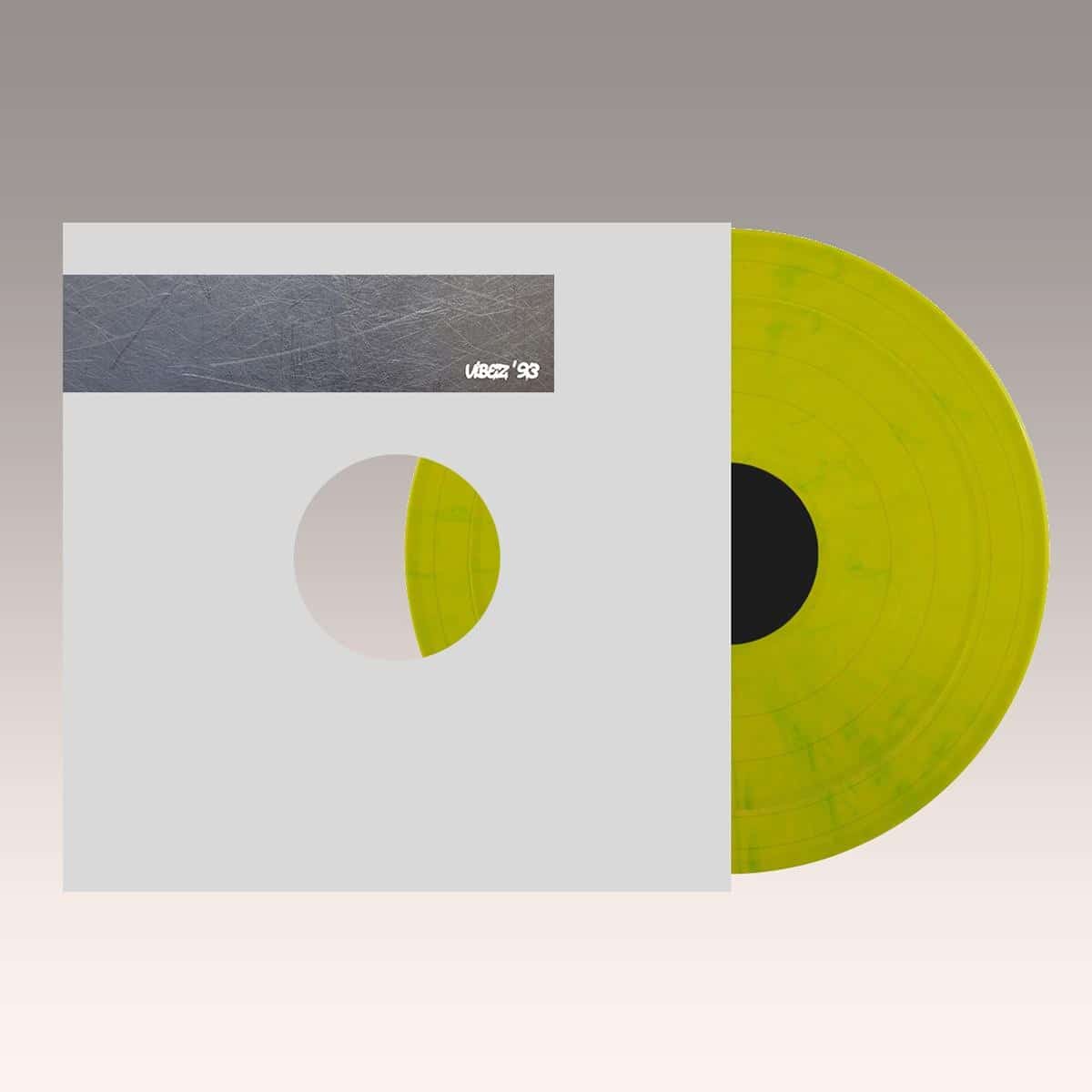 Qant - Waiting Game EP , on limited edition 10" green and yellow Vinyl from Vibez '93
