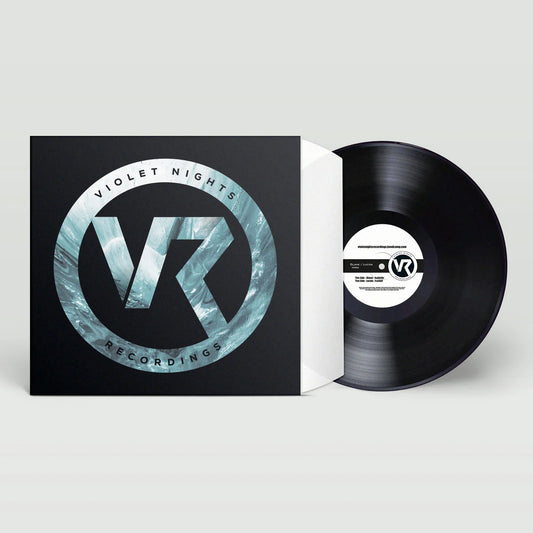 Blame / Lucida – Icefields / Freefall, on limited edition 12" Black Vinyl from Violet Nights Recordings