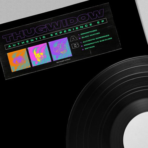 Thugwidow - Authentic Experience EP, on limited edition 12" Black Vinyl from Warehouse Rave