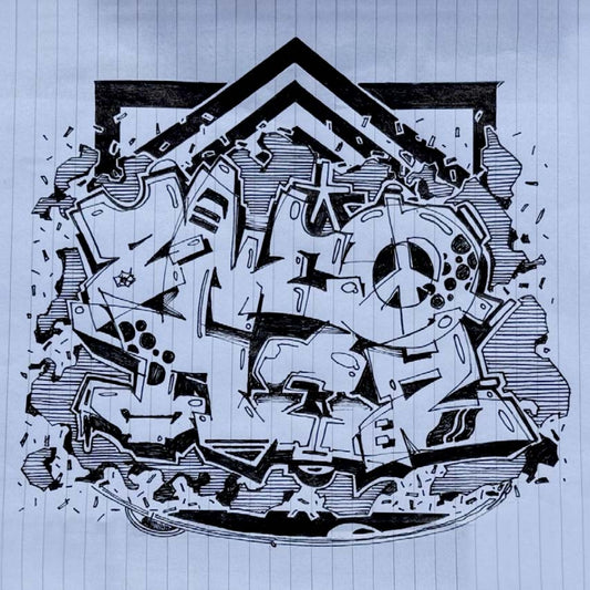 cover art of Z-Neo - Re:Z, triple 12" release on Rave Radio Records