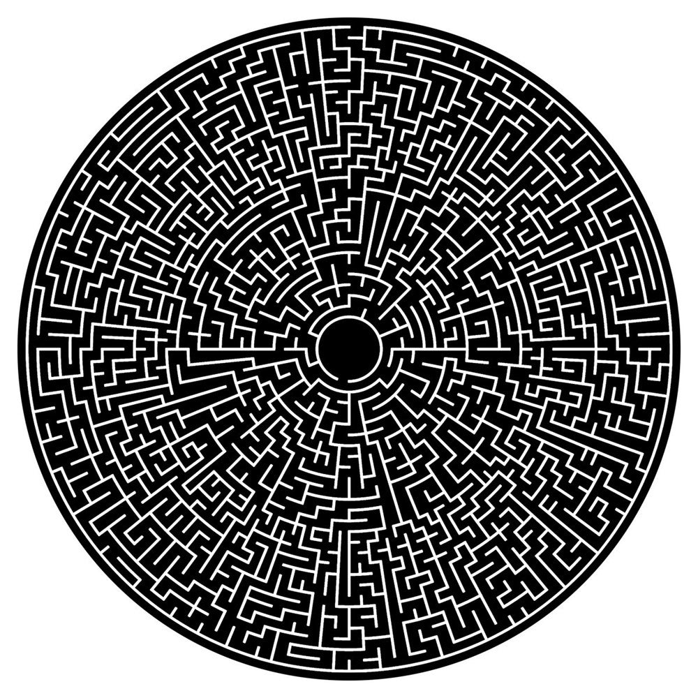 Label art of FFF- FR028, 12" vinyl release on Future Retro London