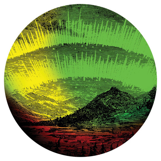 label art of Dub & Wheel & Tim Reaper - FR034 - 10" vinyl release on  Future Retro London