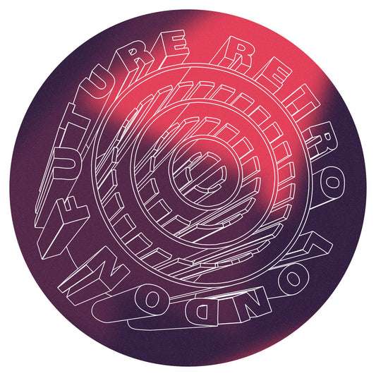 label art of Nebula, Submerse, ASC & Jesta - FR049 - 12" vinyl release on Future Retro London