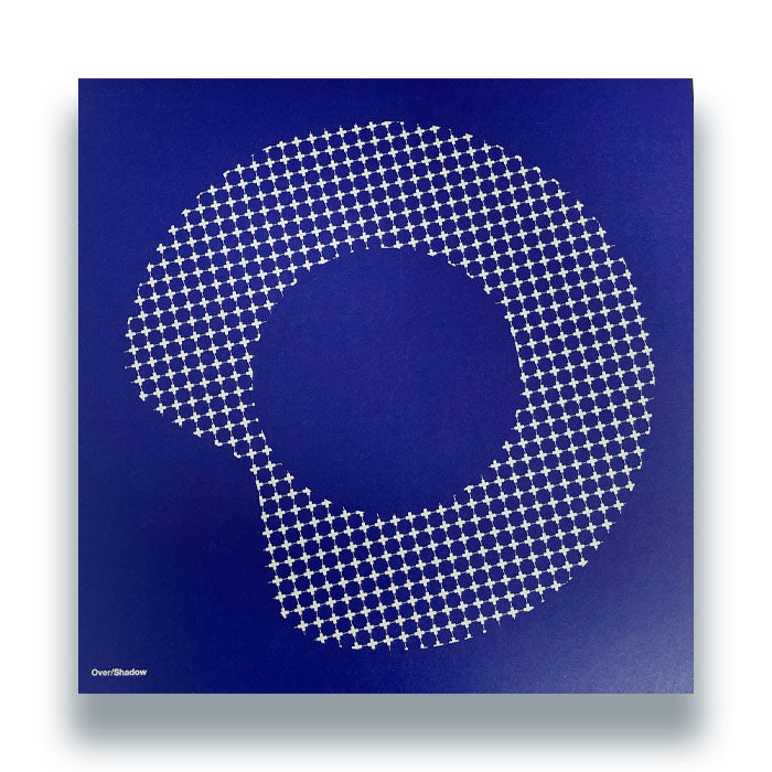 Cover art of Dom & Roland - Cold Summer / Full Moon, 12-inch black vinyl release on Over/Shadow