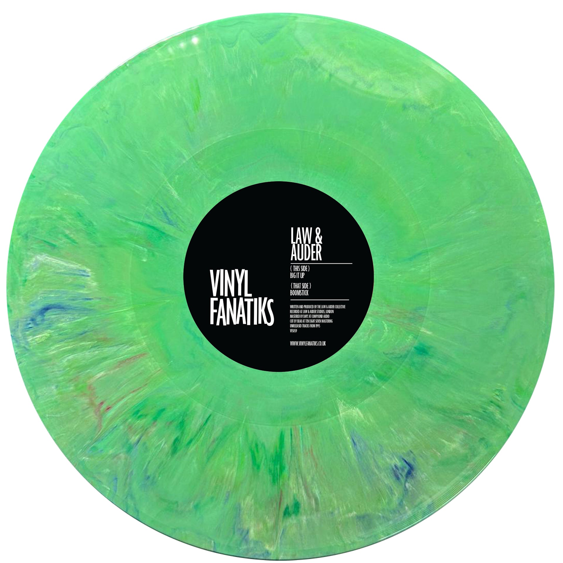 Law & Auder – Big It Up/Boomstick - 12" Vinyl release on Vinyl Fanatiks